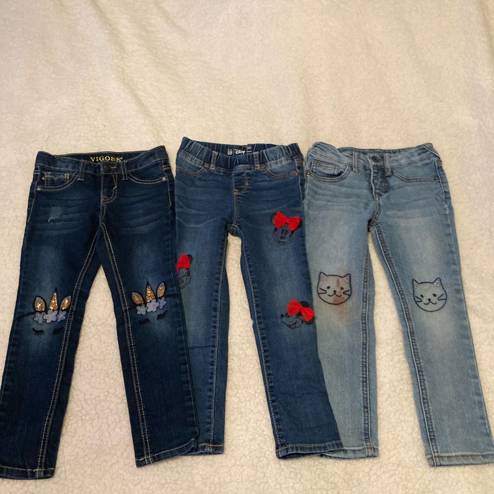 Girls jeans bundle